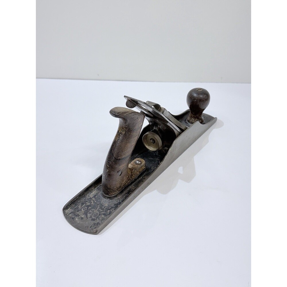 Vntg. Stanley Bedrock No. 605 Smooth Bottom -Works Project - Picture 7 of 11
